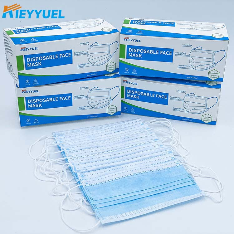 Masque facial jetable