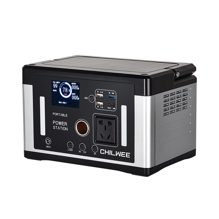 Centrale électrique portable intelligente 700W pour la charge d'éclairage