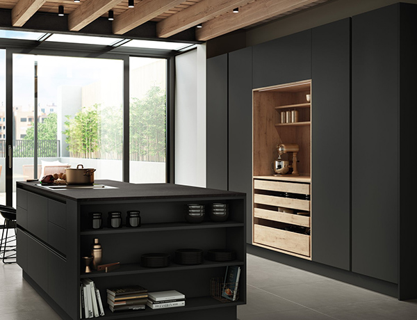 Stratifié haute pression anti-empreintes digitales