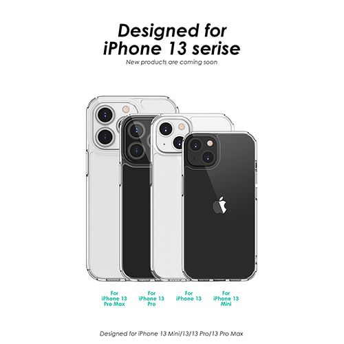 Coque de téléphone en TPU anti-chute transparente